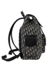 Saddle Backpack With Flap, side view